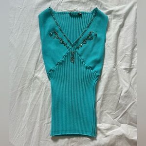Y2K Bejeweled Belldini Top